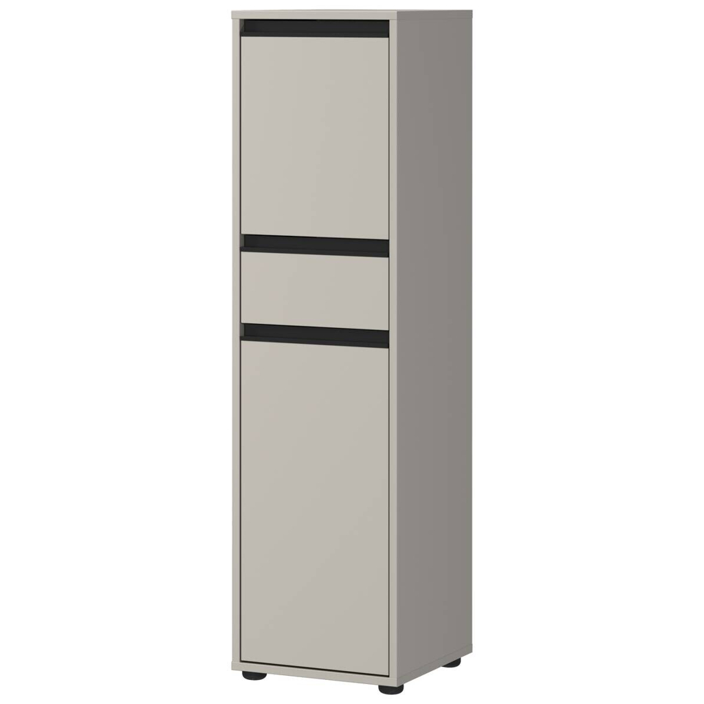 Schrank 2201-186
steingrau B/H/T: ca. 33x121x34 cm
