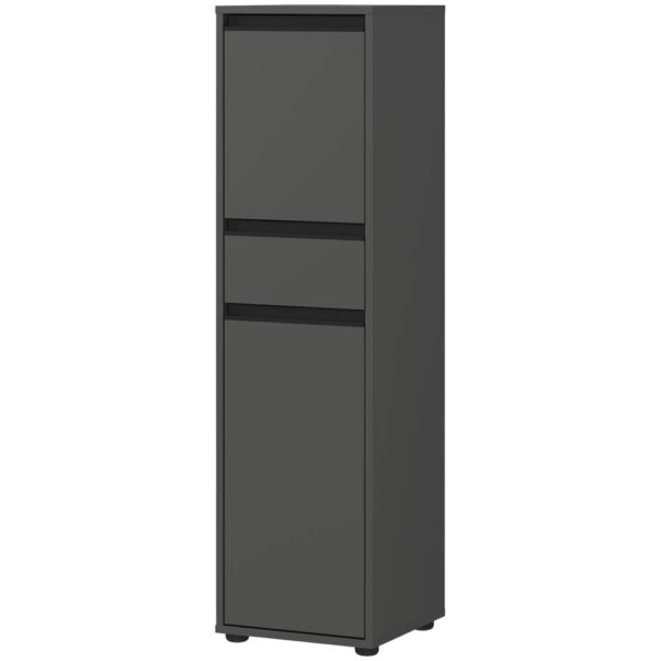 Schrank 2201-547
Graphit Optik B/H/T: ca. 33x121x34 cm