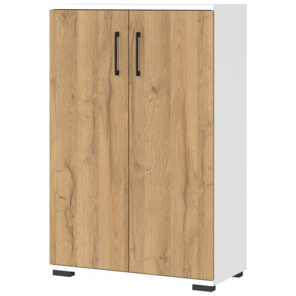 Germania Aktenschrank 4247-559 Eiche Grand-Son Nachbildung weiß B/H/T: ca. 80x123x40 cm Germania Aktenschrank 4247-559 Eiche Grand-Son Nachbildung weiß B/H/T: ca. 80x123x40 cm