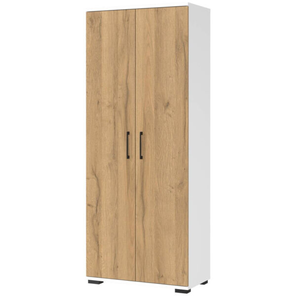 Germania Aktenschrank 4250-559 Eiche Grand-Son Nachbildung weiß B/H/T: ca. 80x200x40 cm Germania Aktenschrank 4250-559 Eiche Grand-Son Nachbildung weiß B/H/T: ca. 80x200x40 cm