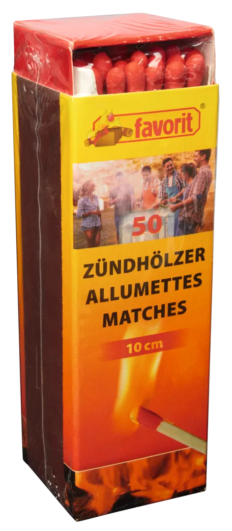Alschu Sicherheits – Zündhölzer 50 Stk