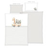 babybest Baumwoll Bettwäsche Adventure Buddies weiß Baumwolle B/L: ca. 100x135 cm
