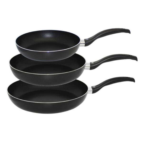 POCO Pfannenset Ducto schwarz Aluminium 3 tlg
