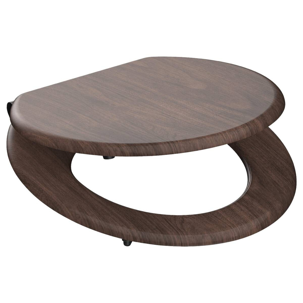 SCHÜTTE WC-Sitz DARK WOOD MDF