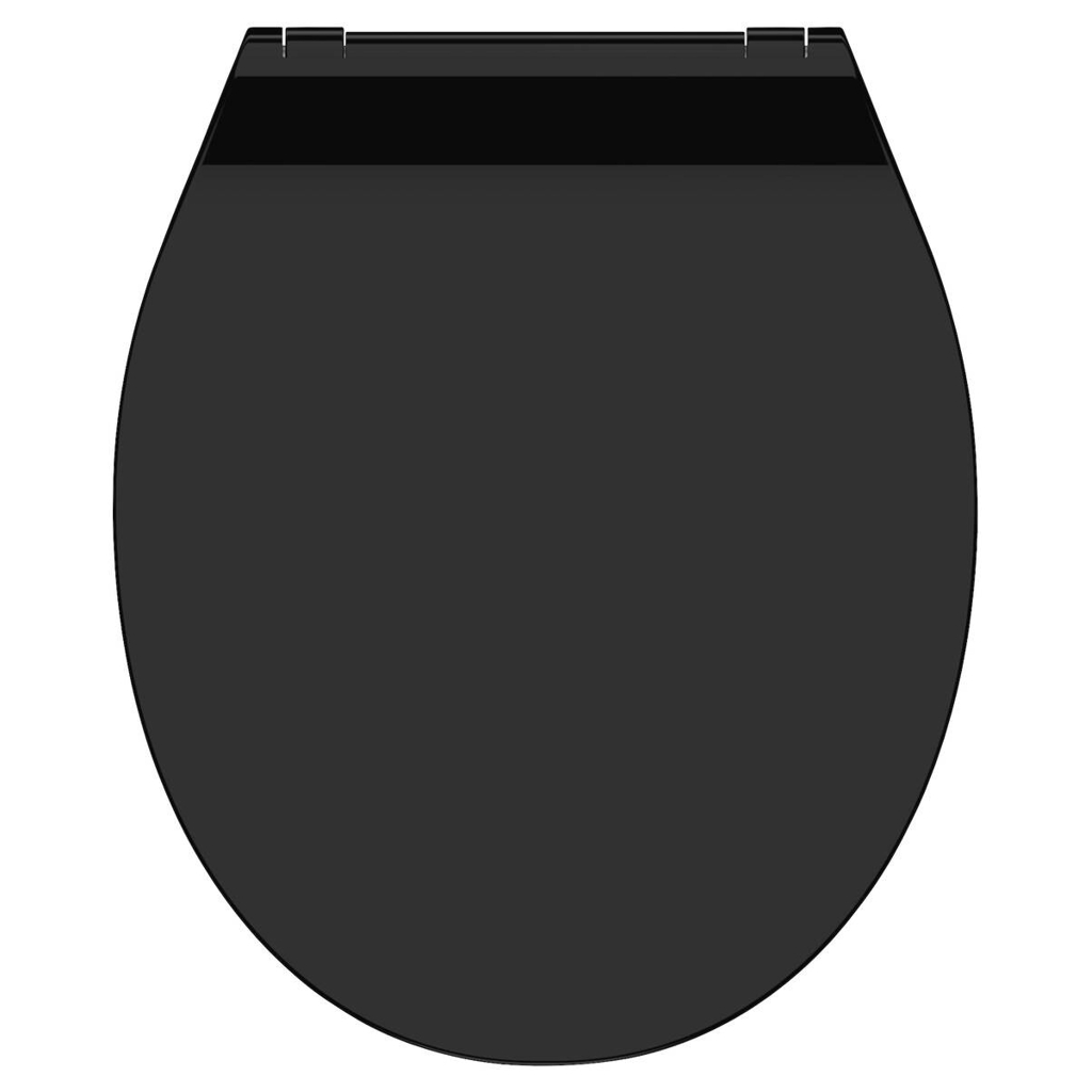 Eisl WC-Sitz Slim Black Duroplast