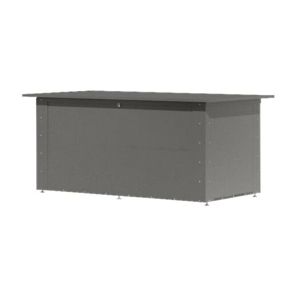 Karibu Metallbox Kailua 2 grau Metall B/H/T: ca. 160x71x79 cm