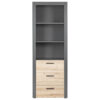 Inter Link Regal Cobeto Eiche Artisan Nachbildung B/H/T: ca. 68,6x190x41,6 cm Inter Link Regal Cobeto Eiche Artisan Nachbildung B/H/T: ca. 68,6x190x41,6 cm