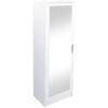 Inter Link Schuhschrank Westphalen 1D weiß beschichtet Nachbildung B/H/L: ca. 40x189,5x58 cm Inter Link Schuhschrank Westphalen 1D weiß beschichtet Nachbildung B/H/L: ca. 40x189,5x58 cm