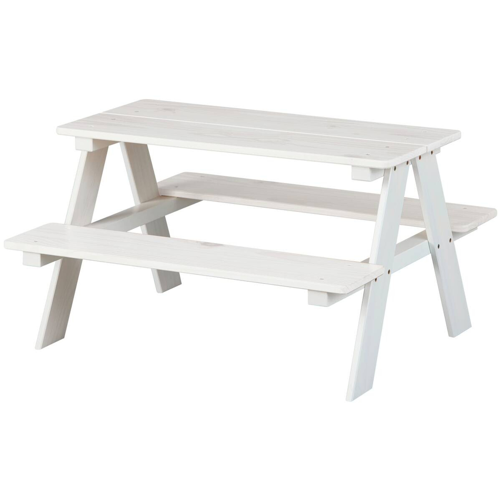 Inter Link Kinder-Bank HENNING Weiß weiß lackiert B/H/L: ca. 82x50x90 cm