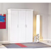 Inter Link Kleiderschrank Magnus weiß B/H/T: ca. 140x190x55 cm