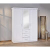 Inter Link Kleiderschrank Geraldo weiß B/H/T: ca. 140x190x55 cm