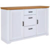Inter Link Kommode Maluno weiß lackiert B/H/L: ca. 48,3x104x166,4 cm