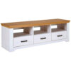 Inter Link TV-Lowboard Maluno weiß lackiert B/H/L: ca. 48,3x53,2x166,4 cm Inter Link TV-Lowboard Maluno weiß lackiert B/H/L: ca. 48,3x53,2x166,4 cm