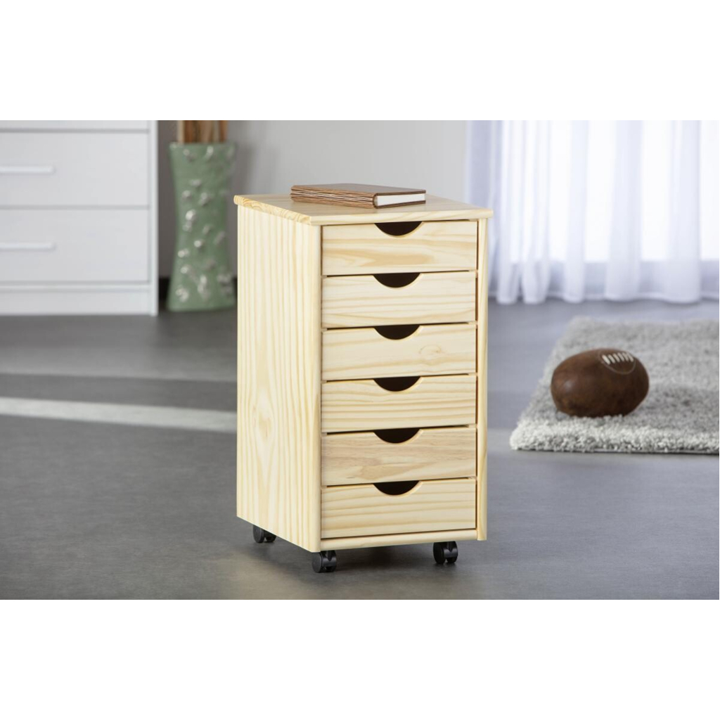 Rollcontainer Nils
natur B/H/T: ca. 35x65x40 cm