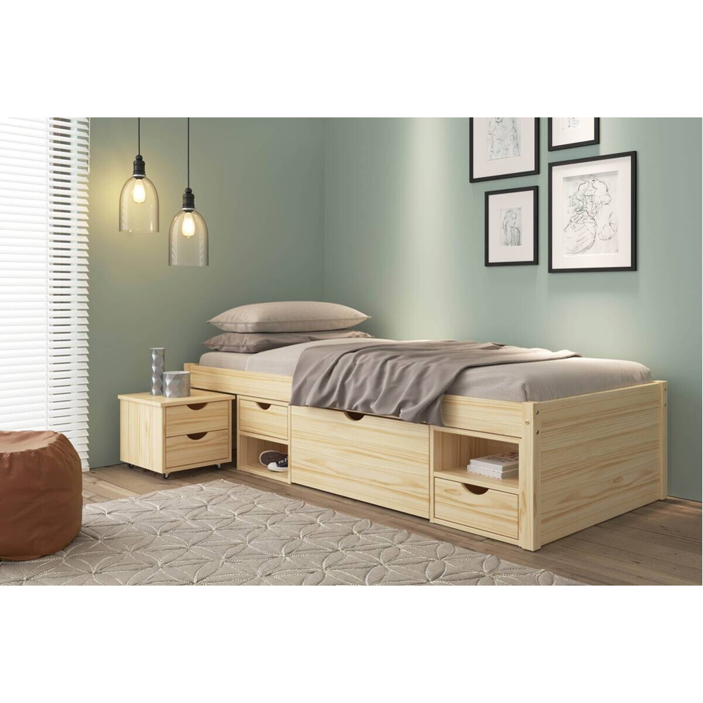 Inter Link Funktionsbett Claas natur Liegefläche B/L: ca. 90x200 cm