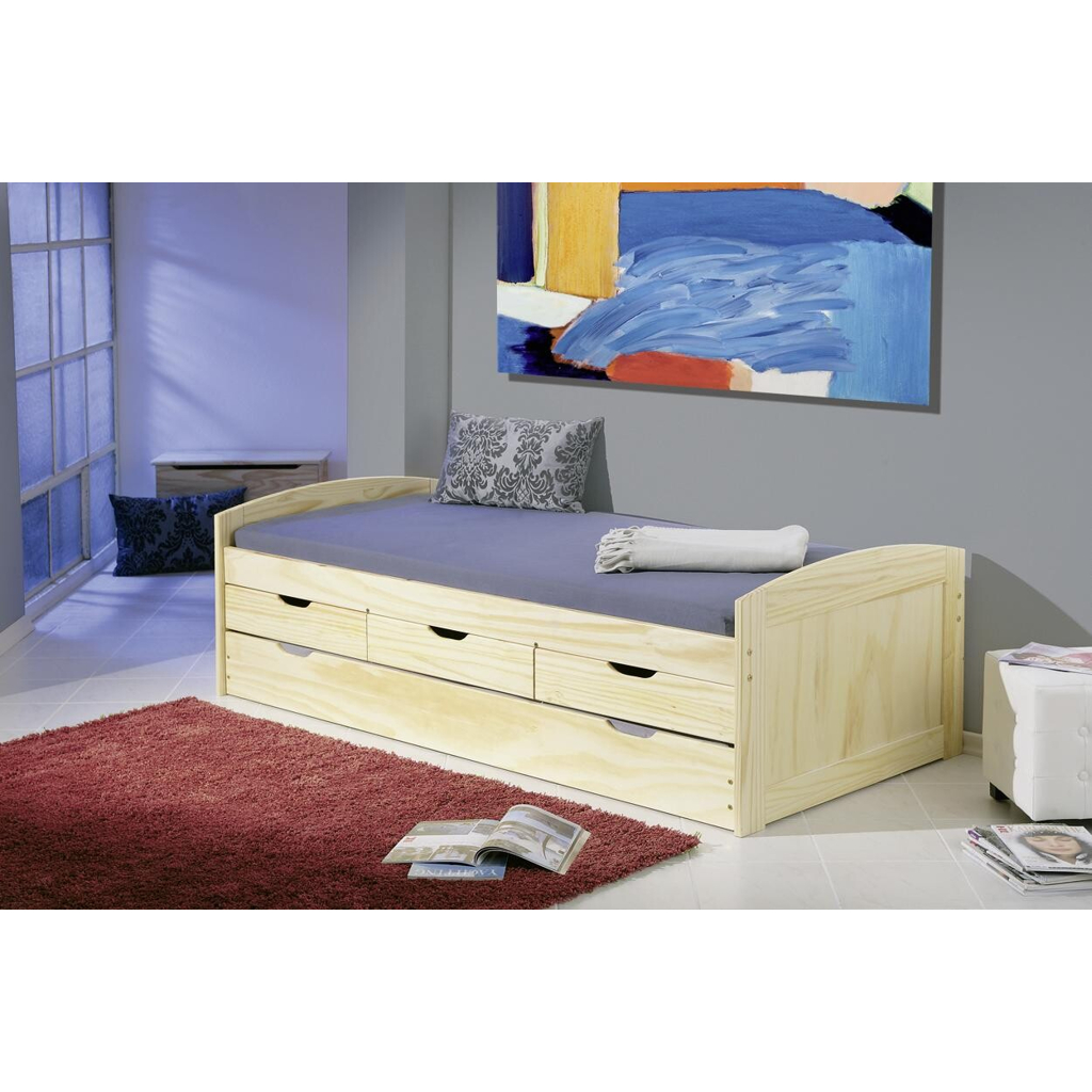 Inter Link Funktionsbett Marinella natur Liegefläche B/L: ca. 90x200 cm