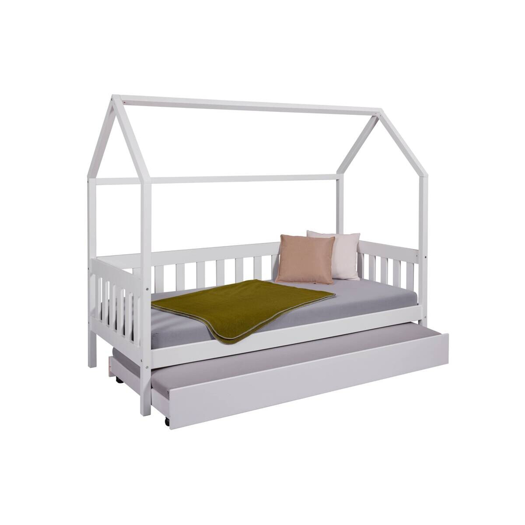 Inter Link Kinderbett FUNKY HAUSBETT weiß