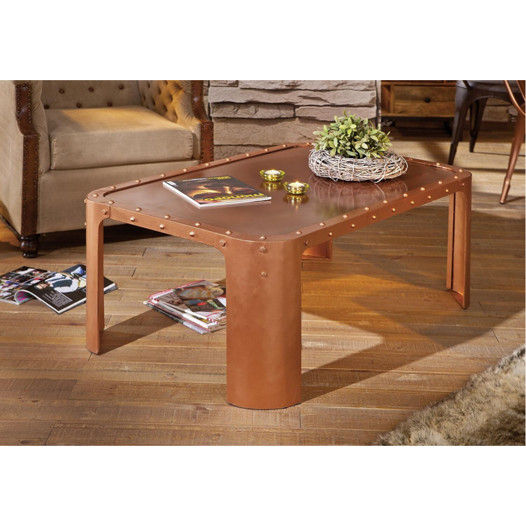 Inter Link Couchtisch Gormur Kupfer B/H/T: ca. 110x45x70 cm