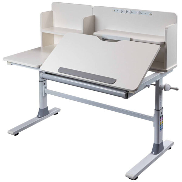 Inter Link Schreibtisch Sören weiß pulverbeschichtet B/H/L: ca. 60x96x120 cm Inter Link Schreibtisch Sören weiß pulverbeschichtet B/H/L: ca. 60x96x120 cm