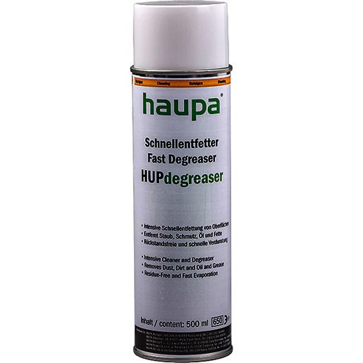 Haupa REINIGER+ENTFETTER HUPDEGREASE / HAUPA 170102 AEROSOL 500ML 170102