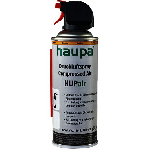 Haupa DRUCKLUFT – SPRAY HUPAIR / HAUPA 170106 AEROSOL 400ML 170106