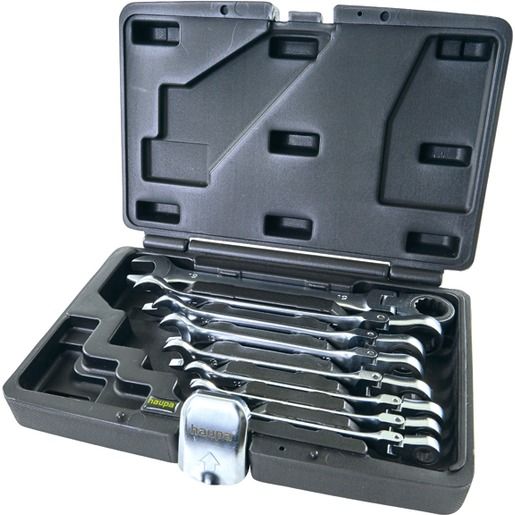 Haupa MAUL – RINGSCHLÜSSELKNARRENSATZ / HAUPA 110902 SET FLEX 8TLG 110902