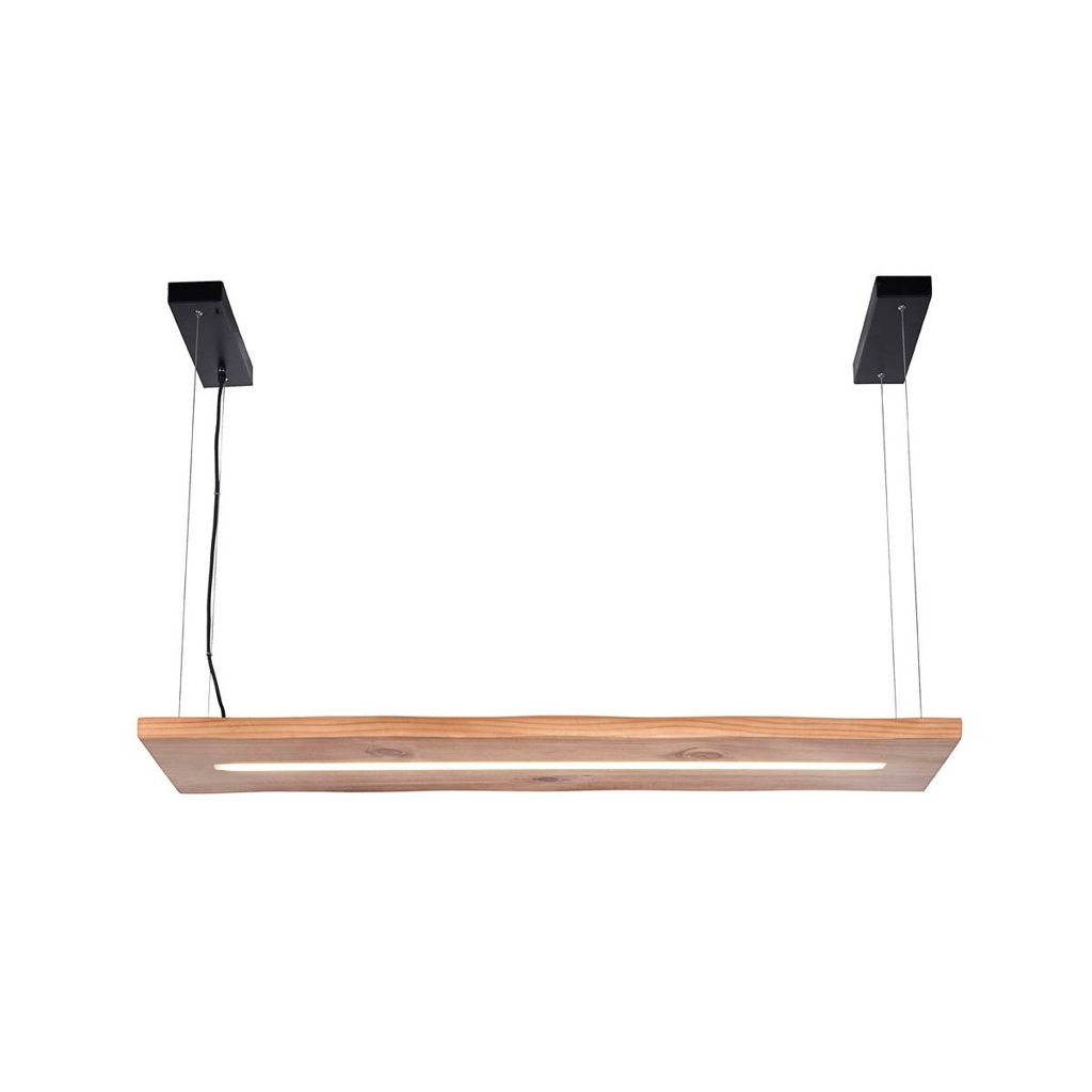 Paul Neuhaus LED-Pendelleuchte PALMA 2625-79
natur schwarz Metall Holz B/H/T: ca. 120x120x30 cm 1 Brennstellen