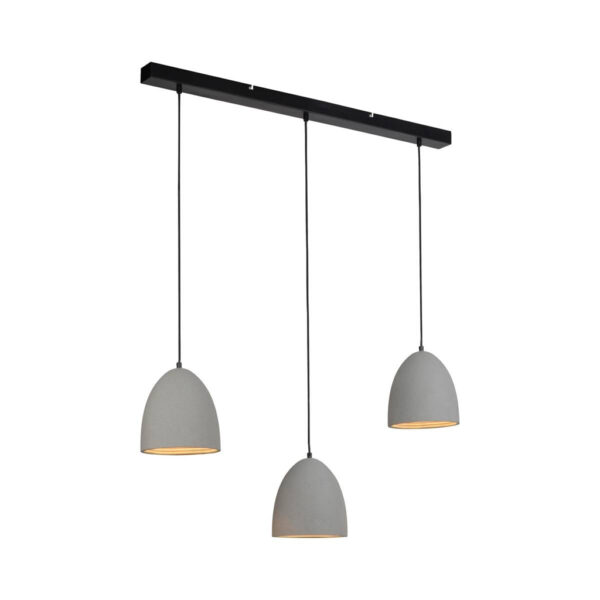 Paul Neuhaus Pendelleuchte ETON 2233-22
grau Beton Eisen B/H/D: ca. 21x120x100 cm E27 3 Brennstellen