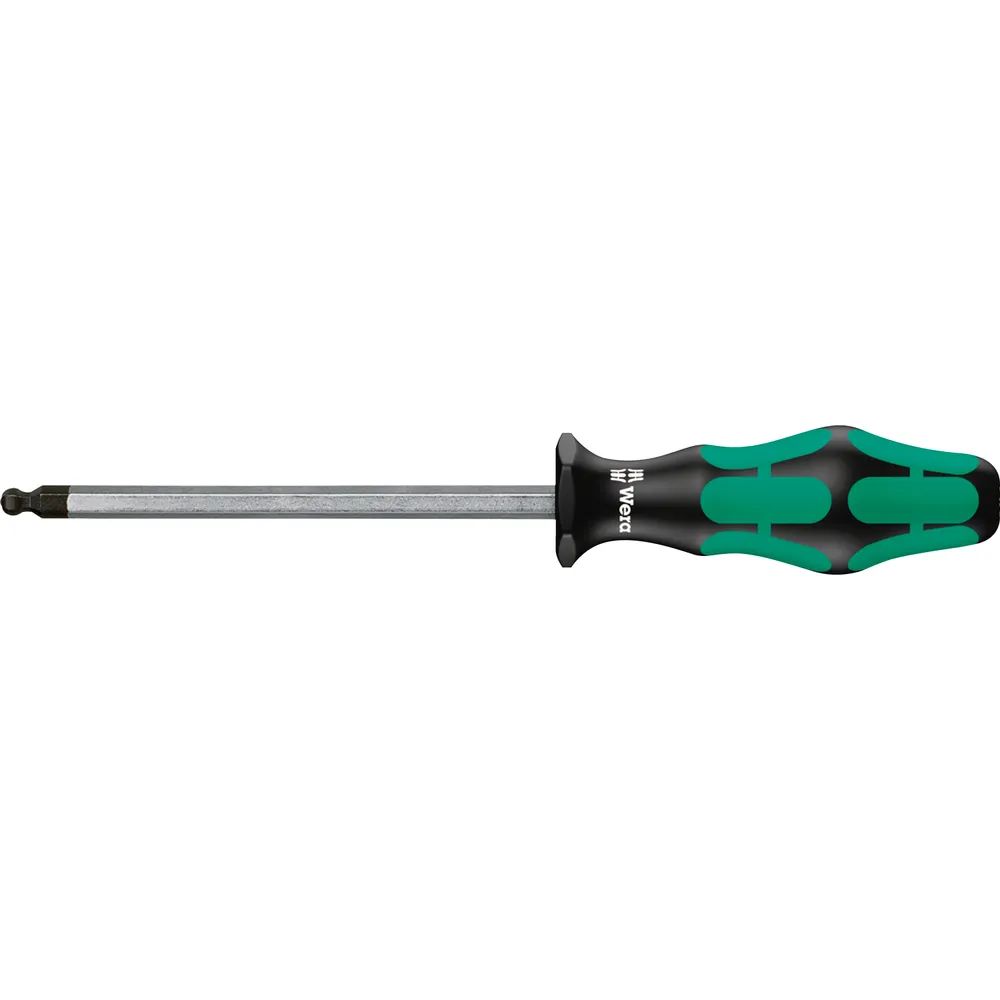 WERA Sechskant Schraubendreher 352 mit Kugelkopf 2, 0 x 100 mm