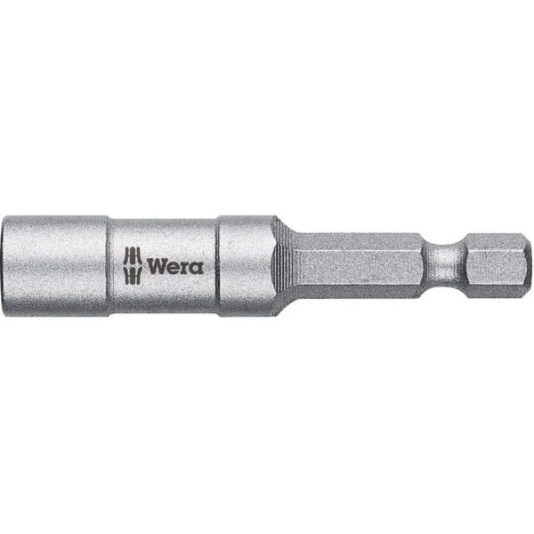 WERA Universal Bithalter 890/4/1 mit Sprengring 1/4sechskant Länge 57 mm