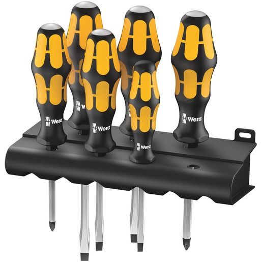 Wera SCHRAUBMEIßEL 6 TLG / WERA SCHRAUBENDREHERSATZ 05018282001