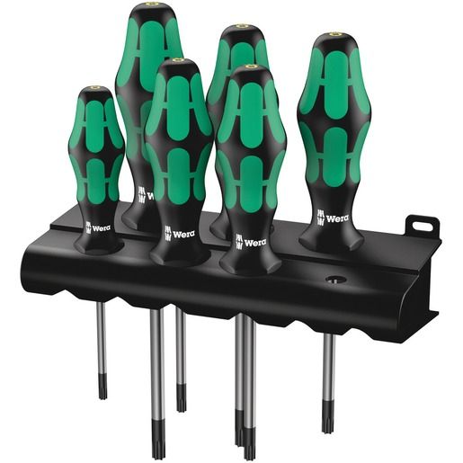 Wera TORX BO MIT BOHRUNG, 6 – TLG. / WERA SCHRAUBENDREHERSATZ 05138250001