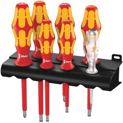 Wera +SPANNUNGSPRÜFER PH1+PH2 7TLG / WERA VDE SCHRAUBENDR.SATZ 05006147001