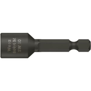 WERA Steckschlüssel – Einsatz 869/4M SB m. Magnet 1/4sechskant 3/8/50mm