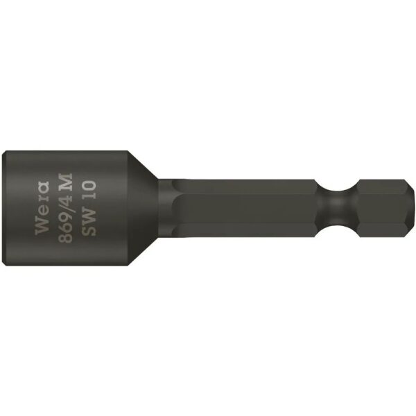 4013288105783-1 WERA Steckschlüssel – Einsatz 869/4M SB m. Magnet 1/4sechskant 3/8/50mm