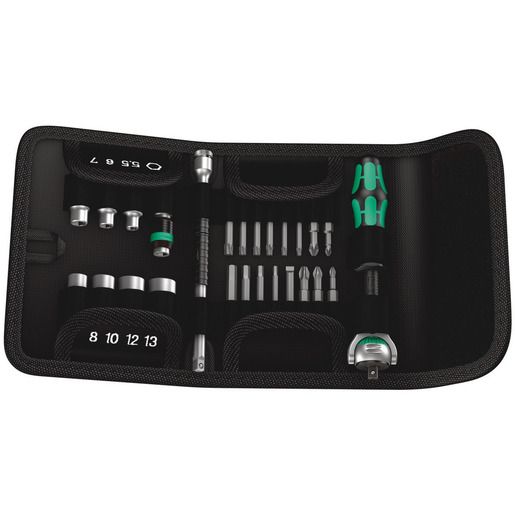 Wera ZYKLOP SPEED ¼ ZOLL IN GÜRTELT / WERA KRAFTFORM KOMPAKT 05051045001