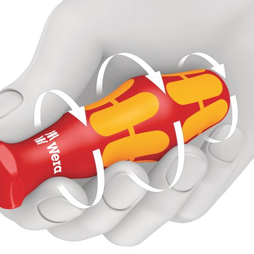 Wera RED.KLINGENDM.7TLG+SPANNUNGSPR / WERA VDE SCHRAUBENDR.SATZ 05006480001