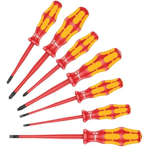 Wera REDUZ.KLINGEN – +GRIFFDM, 7 – TLG. / WERA VDE SCHRAUBENDR.SATZ 05135961001