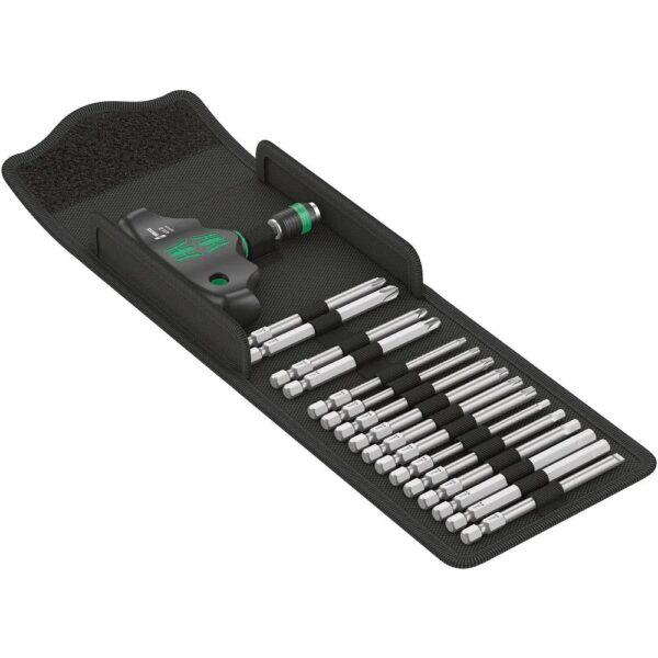 WERA Bit Satz Kraftform Kompakt 400 17 – teilig