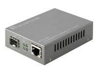 4015867160169-1 LevelOne Web Smart Series FVS – 3800 – Medienkonverter – 100Mb LAN – 10Base – T, 100Base – TX, 100Base – X – RJ – 45 / SFP (mini – GBIC)
