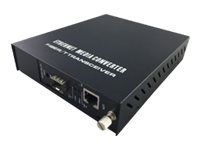 4015867195628-1 LevelOne GVM – 1000 – Medienkonverter – 100Mb LAN – 10Base – T, 100Base – TX, 1000Base – T, 1000Base – X – RJ – 45 / SFP (mini – GBIC)