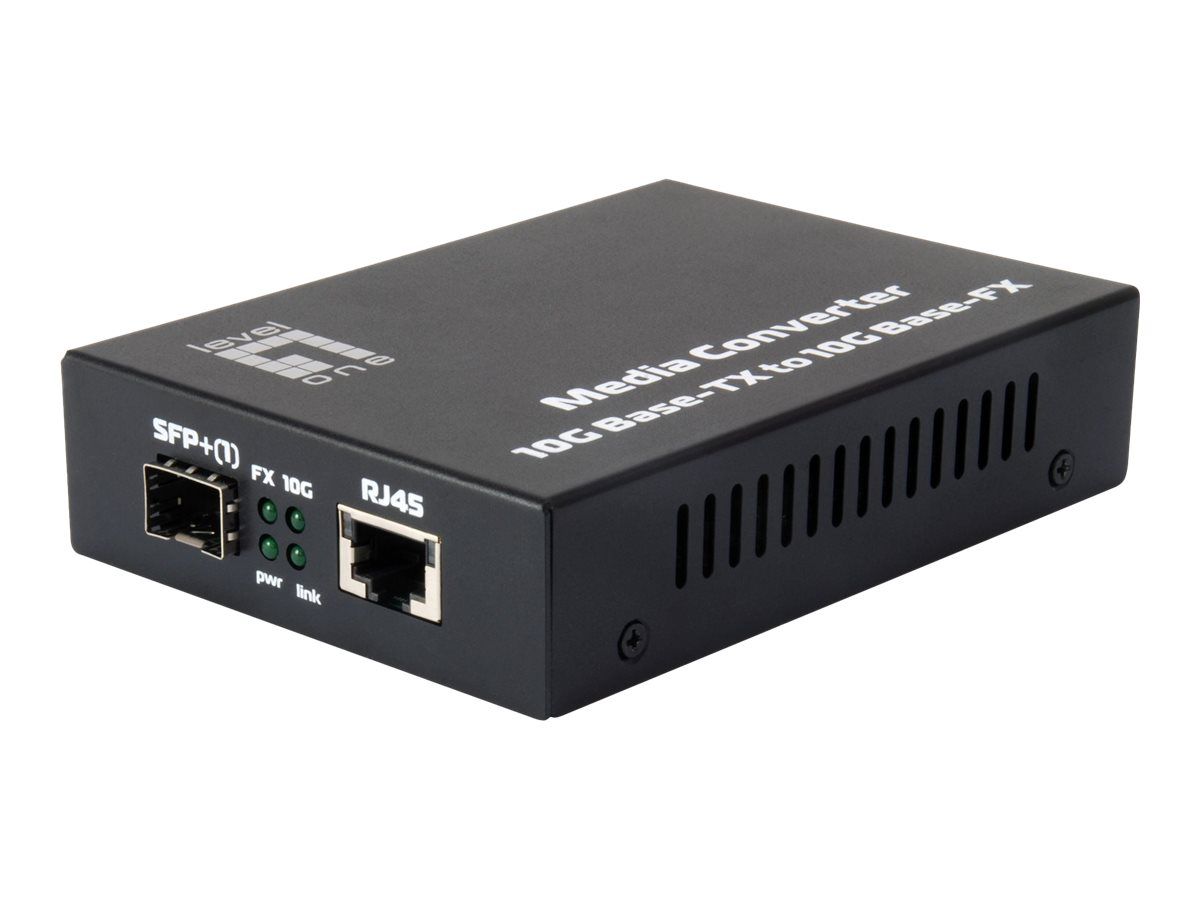 LevelOne GVT – 0500 – Medienkonverter – 10 GigE