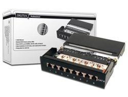 DIGITUS Desktop CAT 6, klasse E Patch Panel, geschirmt