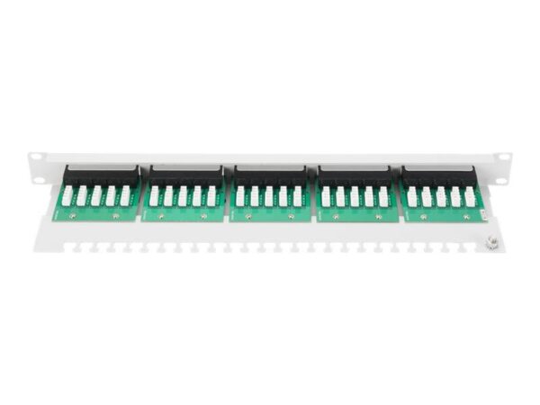 4016032269007-1 DIGITUS CAT 3 ISDN Patch Panel, ungeschirmt