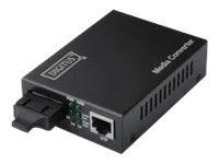 DIGITUS Fast Ethernet Medienkonverter, RJ45 / SC