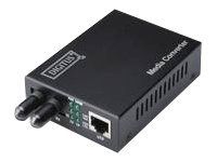 DIGITUS Gigabit Medienkonverter, RJ45 / ST