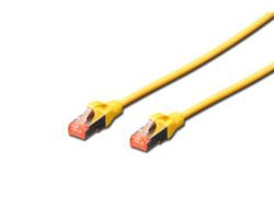 DIGITUS CAT 6 S/FTP Patchkabel CAT6 1m gelb