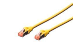 DIGITUS CAT 6 S/FTP Patchkabel CAT6 3m gelb
