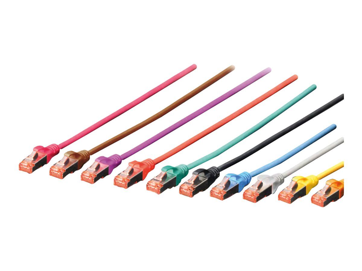 DIGITUS CAT 6A S/FTP Patchkabel CAT6a 5m schwarz