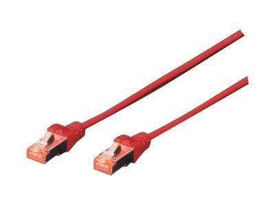 DIGITUS CAT 6 S/FTP Patchkabel CAT6 5m rot